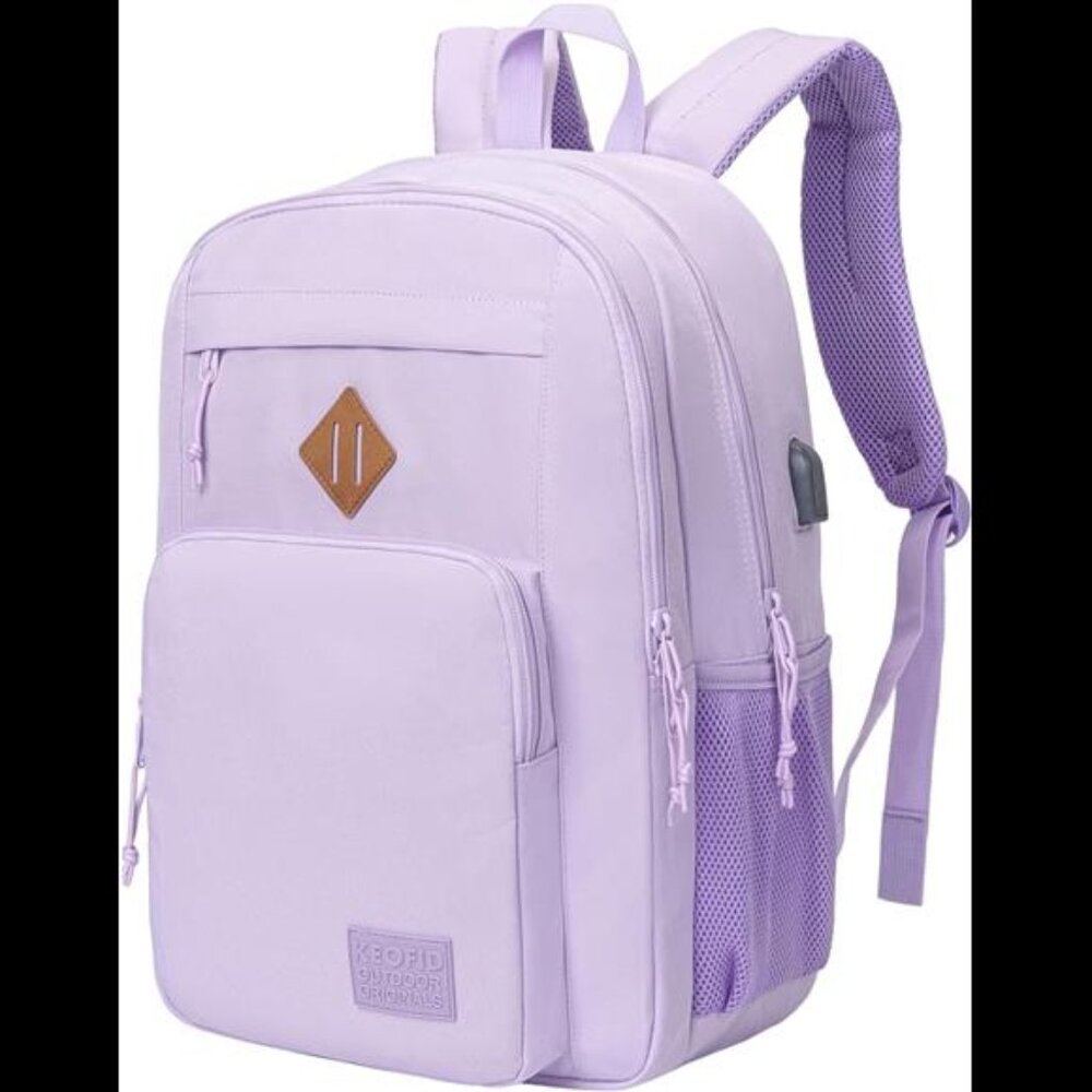 Classic carry-on travel backpack for men and women, Anti theft laptop backpack